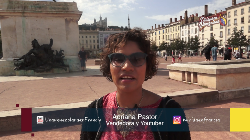Venezolanos en Lyon – Francia (Adriana Pastor)