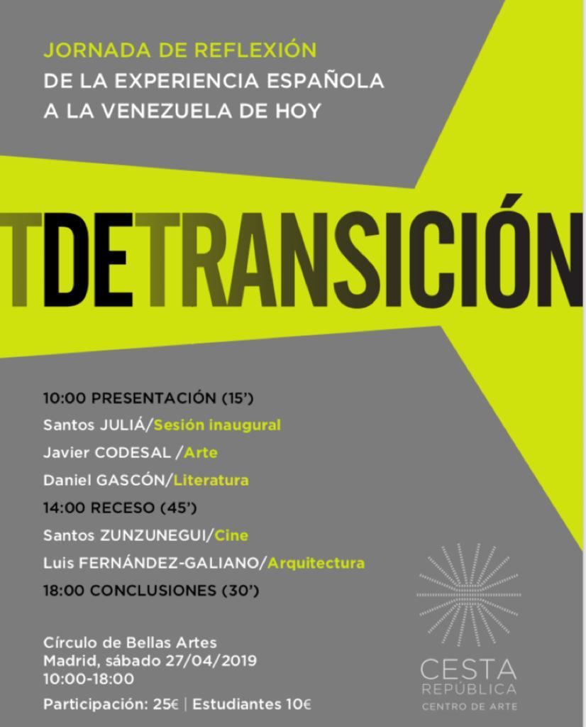 T de Transición: de la experiencia española a la Venezuela de hoy